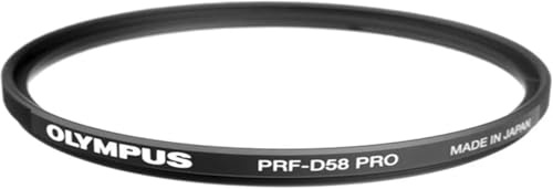 OM System PRF-D58 Pro Schutzfilter 58 mm für M.Zuiko Objektive | Ultradünner Aluminiumrahmen, mehrfachbeschichtet - kompatibel mit M.Zuiko ED 12-45mm F4 PRO, 40-150mm, 75mm F1.8, 20mm F1.4