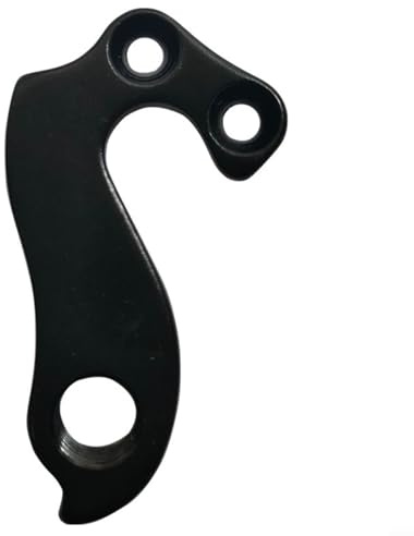 Sileduove Bike Gear Rear Derailleur Hanger Tail Hook Aluminium Alloy Bicycle Bike CNC Mech Derailleur Hanger Black Bike Tail Hook for Kona And Olympia