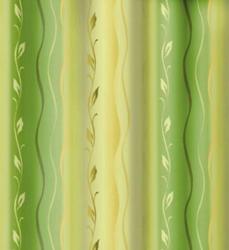 Gardinen Vorhangen Mondego Grün 140x240 cm (BxH) 1 Stück Gardine mit Kräuselband Curtains Wohnzimmer Florale Muster Satin Stoff Küchengardinen Fenstergardinen Window Blinds Dekoschale