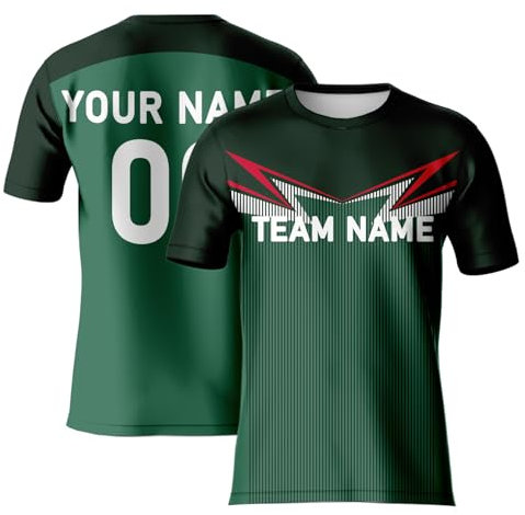 Mexiko-Fußballtrikot, Welt-Futbol-Cup, individuelles Fußball-Outfit, Team-Futsal-Sport-Top-Shirt, grün, M