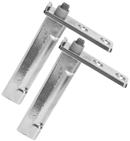 Gadpiparty 2pcs Automatic Door Closer Refrigerator Door Hinges Hinges Freezer Replacement for Self Closing Freezer Parts Heavy Duty Stop