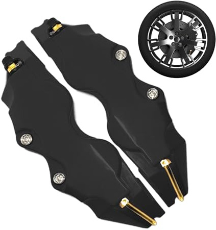 Youngwier Protezione pinza freno | 2 pezzi Coprimozzo ruota Copri freno Coperchio pinza portatile | Set di coperchi per Copertura multifunzionale per protezione per ruota auto