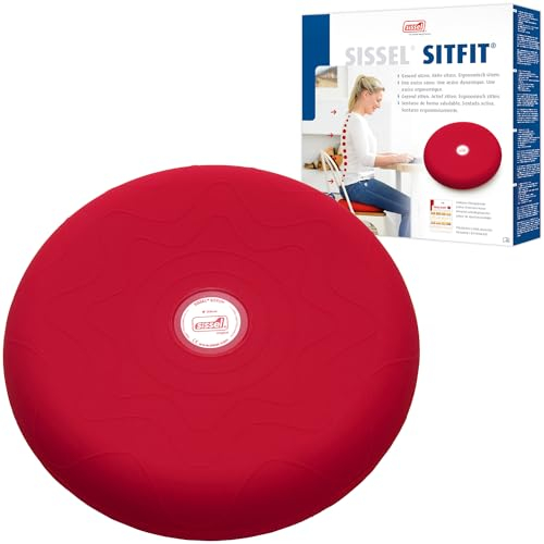 Sitzkissen Bezug velours SITFIT, rot