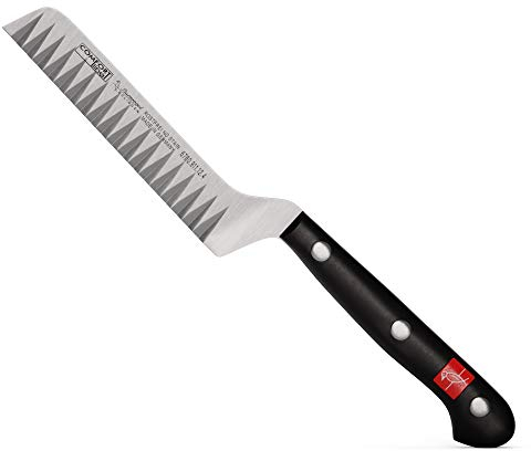 Burgvogel Solingen Comfort Line scharfes Buntschneidemesser geschmiedet 12 cm, rostfrei, spülmaschinenfest, genietet, schwarz, hochwertig, 6780.911.12.4