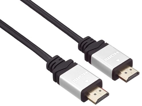 PremiumCord 4K High Speed ​​HDMI Kabel 10 m, Kompatibel mit Video 4K 2160p, FULL HD 1080p, Deep Color, 3D, ARC, HDR, 10,2Gbps, vergoldete Anschlüsse, schwarz, kphdmg10