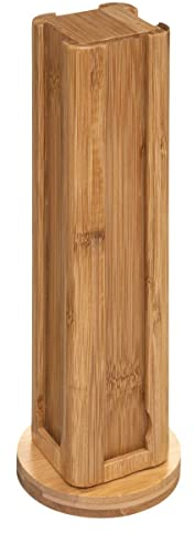 Portacapsule rotante x32 bambù