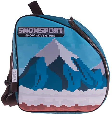 Skischuhüberzug für Kinder Skischuh-Rucksack Snowsport Ski Boot Bag Dogs/Snowcraft (SnowCraft)