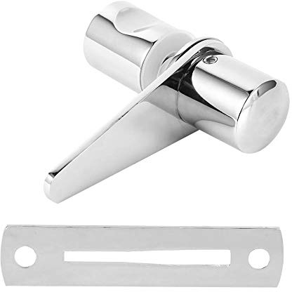 Serrure de Loquet de Salle de Douche, Serrure de Porte en Verre de Salle de Bain, Serrure de Loquet de Portes Coulissantes pour les Portes de Bureau à Domicile Utilisent des Fournitures Ménagères