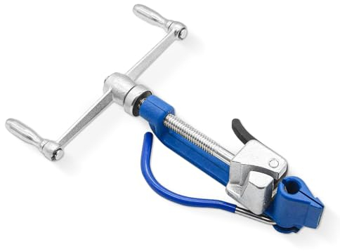 SenDeluz Bandspanner Spanner Werkzeug, Umreifungsspanner Spannschneider Handgeführt Banderolierungs Werkzeuge Edelstahl Kabelbinder Kabelbinderpistole für Umreifungsband Umreifung Umreifungsset