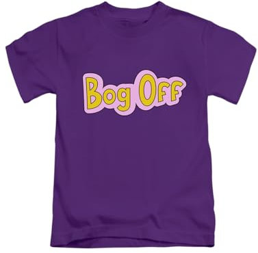 New Spirit Original Bog Off Tracy Beaker Funny Humour Dumpingground Tee T-Shirt Funny Unisex T Shirt Top Purple