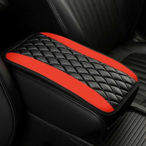 QSLLLY Voiture Tapis D'accoudoir pour Alfa Romeo Brera (Type 939) V6/Q4/JTDM/JTS 2005-2011,Housse de Protection pour Accoudoirs Coussin Console Centrale Imperméable Intérieur Accessoire,C
