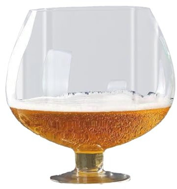 Grande tasse en verre, grande tasse à bière, verre à bière avec tasse géante, verres traditionnels, verres pour les jours, verres à cocktail solides pour un usage quotidien