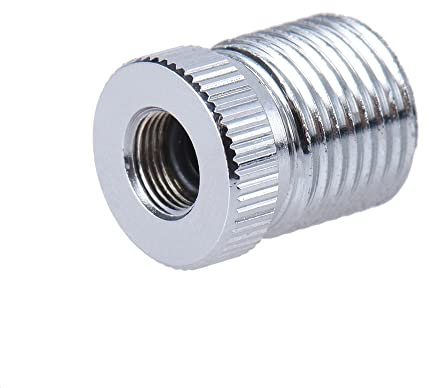 Airbrush -Anpassungs -Umwandlungsadapter für Dachs, Wandelt Männliche Gewindegröße in 1/8 BSP, Einfache Verbindung, Edelstahlmaterial, Silberfarbe um