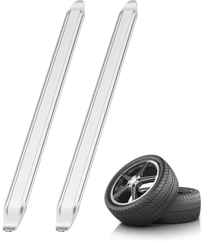 LBJFYHJN 2 Stück Reifenheber, 300mm Reifenheber Fahrrad, Metall Montierhebe Reifenmontage Werkzeug, Montierhebel Reifen, Reifenmontage Hebel für Fahrrad, MTB, E-Scooter