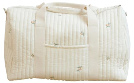 TIAASTAP Puffer Wickeltasche Kliniktasche Geburt Krankenhaustasche Baby Teddy Tasche, Groß Reisetasche Handgepäck Weekender Saunatasche Diaper Bag Baby Taschen für Mama