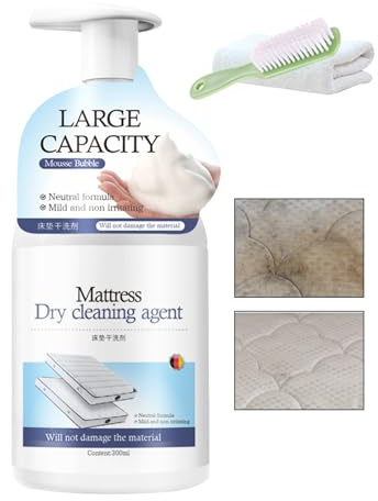 Wuvfojca Détachant pour canapé - Spray nettoyant pour taches - 300 ml - Spray anti-taches pour tapis, matelas, canapés, tapis, meubles rembourrés, tissus, linge, maison et