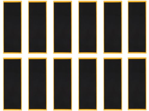 FELTECHELECTR Cintas Antideslizantes de Espuma para Patineta de Dedo 12 Unidades 38X110Mm Accesorio para Diapasón Adhesivas y Duraderas para Entrenamiento y Competición