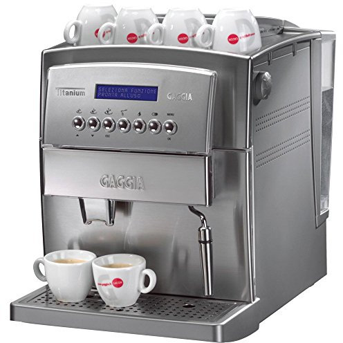 Gaggia 90500 Titanium Super Automatic Espresso Machine, Silver by Gaggia