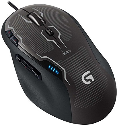 Logitech G500s Laser Gaming Mouse with Adjustable Weight Tuning