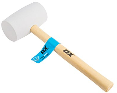 Pro White Rubber Mallet - 24 oz