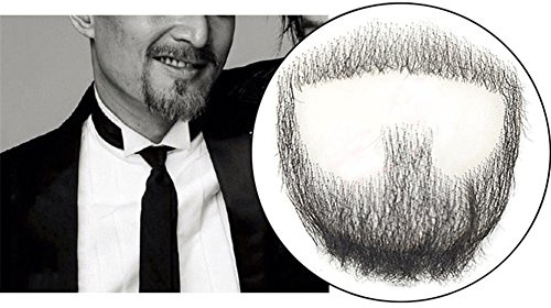 Remeehi, Ziegenbärtchen, Herren-Bart, Echthaar, Spitze, handgefertigt, Schnurrbart, für Verkleidungen