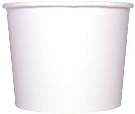 Karat [16oz - 1000 ct] Paper Soup Bowls for Hot/ Cold Food - Ideal for Soup, NoodIes, Pasta and Snacks - White (C-KDP16W)