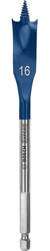 Bosch 1x Expert Self Cut Speed Spade Drill Bits (for Softwood, Particleboard, Ø 16,00 mm, Professional Accessory Drill Driver)