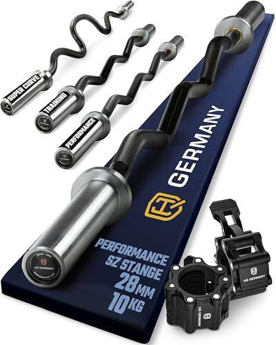 HQ Germany® SZ-Stange 50mm [+ Magnetverschlüsse] - Performance Curlstange