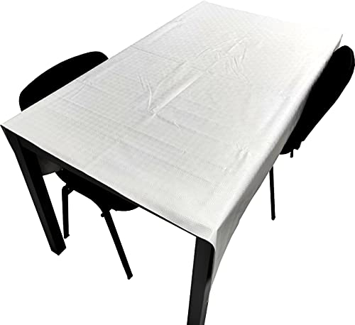 COMERCIAL CANDELA FELPUDOS Y ALFOMBRAS Protector de Mesa, Hule Muletón, Salvamantel Gofrado | Base Acolchada Impermeable con PVC y algodón, Protege Mesa Anti Golpes Anti Ralladuras (140_x_180_cm)