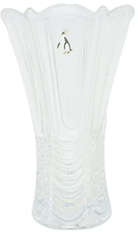 Penguin Enamel Flower Table Vase Cut Crystal Glass Flute Style Luxury Gift 265