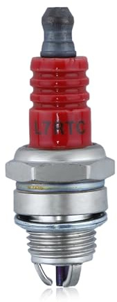 Candela di accensione per NGK BPMR7A L7T e Champion CJ8 RCJ6Y RCJ7Y, ADEFOL candela universale per Stihl e per motosega Husqvarna e tosaerba (rosso)
