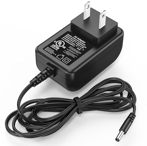 10V Pet Stain Eraser Charger Replacement Compatible with Bissell 3180 Power Cord AC Adapter for Bissell 3180C 3181 3182 Cordless Portable Spot Carpet Vacuum Cleaner 3705 3706 Charging Plug Cable