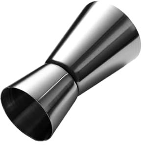RLVYTA Cocteleras Shot-Taza medidora de Acero Inoxidable, coctelera, Medida de Alcohol, Jigger, Utensilios de coctelería para Bar de Cocina Accesorios para Barra(A 15 and 30ml)