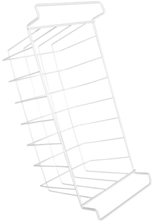 TIDTALEO Metal Basket Organizer Hanging Kitchen Wire Baskets for Freezer and Refrigerator Storage Racks with Handle Metal Wire Structure for Food Items Airflow Enhancement Stability