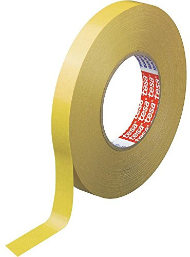 Tesa 04970-00151-00 Doppelseitiges Klebeband 50 m x 25 mm in weiß