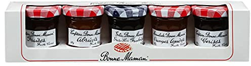 Bonne Maman 5 x 50 Gramm Konfitüre verschiedene Sorten Geschenkeset