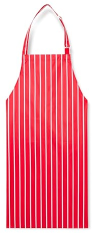 Portwest Waterproof Bib Apron, Size: One Size, Colour: Red, S849RER