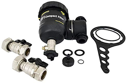 FERNOX TOTAL TF1 COMPACT 22mm DIY Fit on Future Plumbing Bills and Energy Costs Magnetic Inline Sludge Filter
