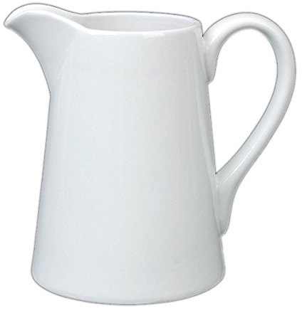 Holst Porzellan CO 050 Porzellan Gießer/Krug 0,50 L Conique, weiß, 14.5 x 10 x 14 cm