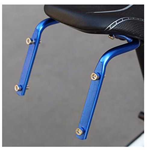 Bicycle Seat Post Double Water Bottle Holder Blue Bottle Cage Rack