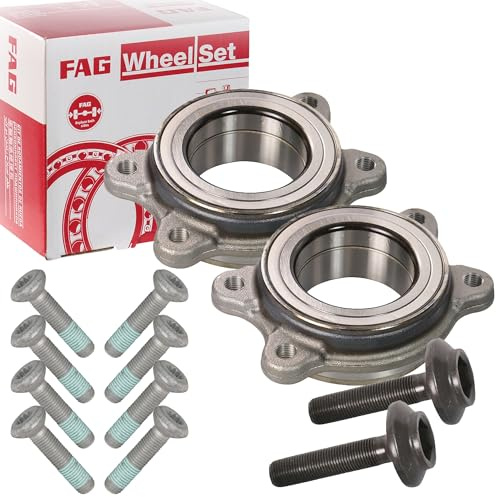 2x FAG Radlagersatz Radlager Satz Set, vorne Vorderachse hinten Hinterachse links rechts beidseitig