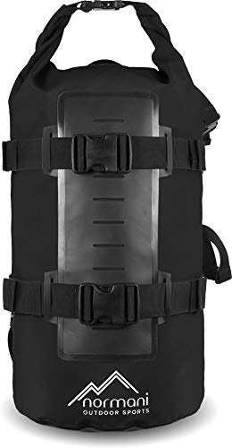 normani Rucksack Wasserdichter Trekking-Rucksack aus LKW-Plane, 40 Liter