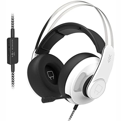Venom Casque de jeu multiformat Sabre - Blanc (PS5 / Xbox Series X & S / PS4 / Xbox One/PC)
