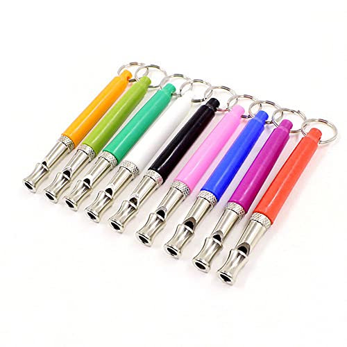 NC 5Pcs Hundepfeifen Ultraschall-Hundepfeifen Hundetraining Pfeife für Haustier Hundetraining Professionelles Training Pfeife Haustiertraining Spielinteraktion, Rückruf-Training abrufen