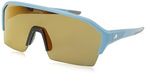 ALPINA RAM HR Q-LITE V - Verspiegelte, Kontrastverstärkende & Beschlagfreie Sport- & Fahrradbrille Mit 100% UV-Schutz Für Erwachsene