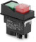 DBREAKS Elektromagnetischer Schalter, 250V Maschine Drucktastenschalter, Einbau-/Geräteschalter, Maschinenschalter Sicherheitsschalter, Switch Pushbutton Drucktaste, für Schleifmaschine (4 PIN)