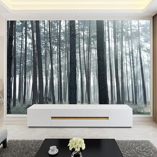 Papier Peint Panoramique 160X250Cm La Forêt Poster Mural Pour Salon Chambre Décoration Murale, Papier Peint Intissé 3D Chambre Enfant,Chambre Fille,Personnalisable