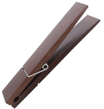 Zerodeko Molletta da Bagno in Legno Rustico Portasciugamani Gigante Adesivo Parete Clip per Asciugamani senza Molla Superficie Liscia senza Sbavature