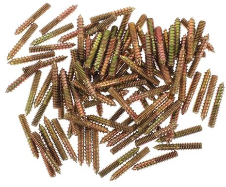 BELLIFFY 100stücke Doppelkopf-schrauben Selbstbohrende Schrauben Für Metall Und Holzverbindungen Vielseitig Einsetzbar Für Möbel Geländer Und Mehr Langlebig Und Robust