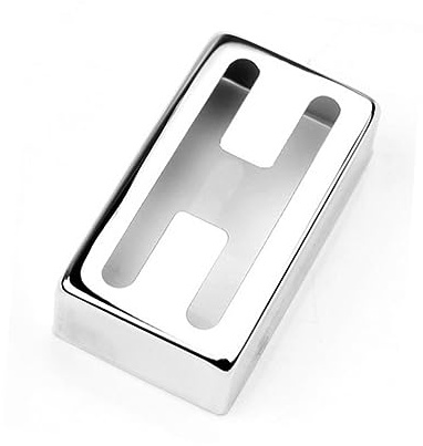 Vaguelly Humbucker Pickup-abdeckung Aus Kupfer Gitarre Silber Langlebiges Material Für Optimale Leistung Passend Für Elektrische Gitarren